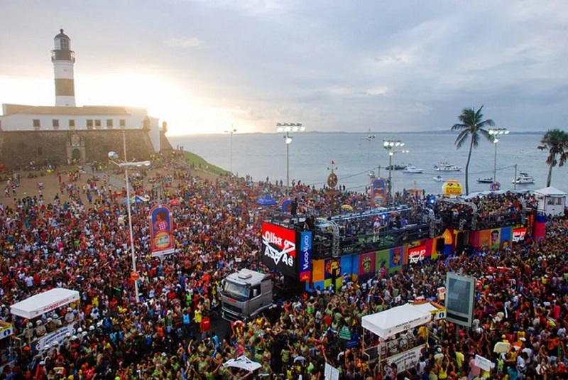 Bloco de Carnaval em Salvador
