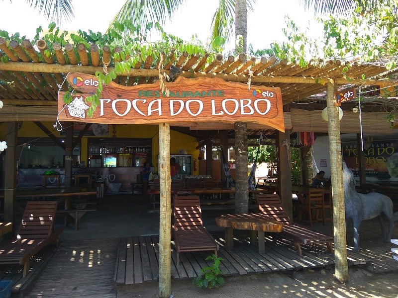 Restaurante Toca do Lobo em Boipeba