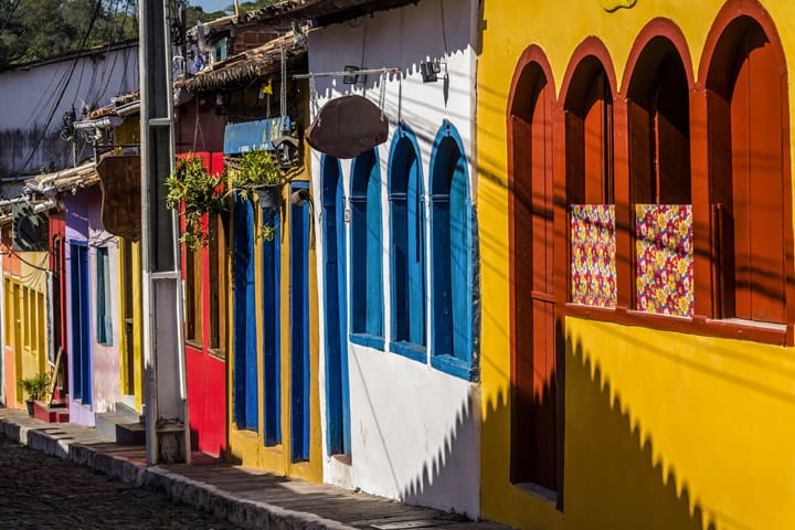 Casinhas coloridas da Chapada Diamantina, Bahia